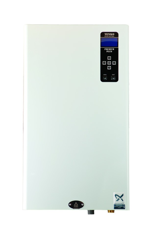 Электрический котел Tenko Премиум Плюс 7.5 кВт 220В (с насосом Grundfos и расширительным баком)